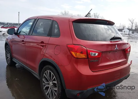 2016 Mitsubishi Outlander Sport 2.4 Es из США, поврежденный, VIN JA4AR3AW3GZ042614